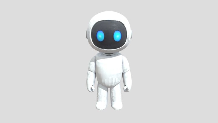 Friendly Robot 3D Model