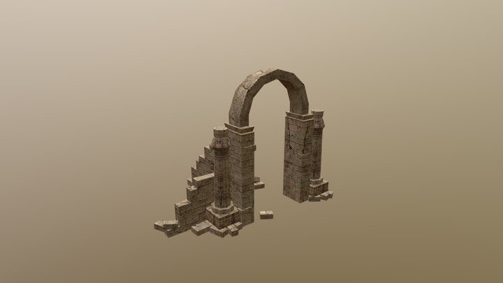 Ruin 2 3D Model