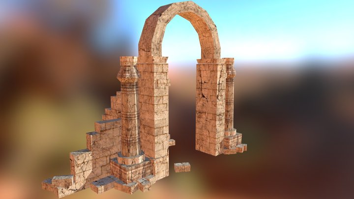 Ruin 2 3D Model