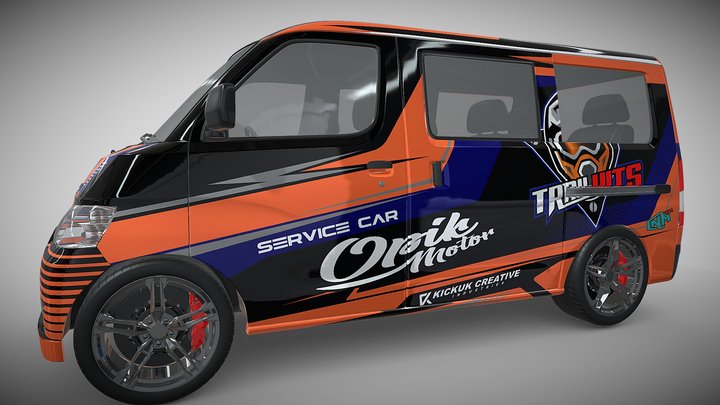 GrandMax kaca oke 3D Model