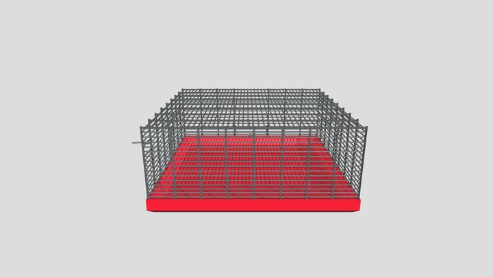 HamsterCage 3D Model