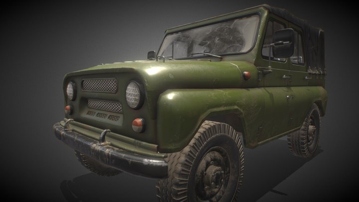 UAZ 3151 3D Model