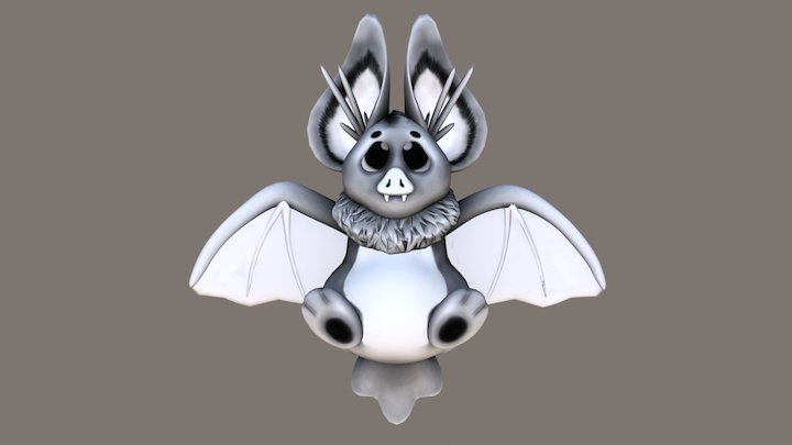 Bat Speed Sculpt for fun 3D Model