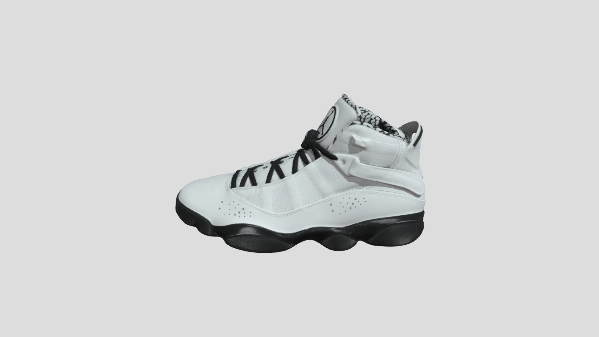 Air Jordan 6 Rings Motorsport 黑白_DD5077-107 - 3D model by 