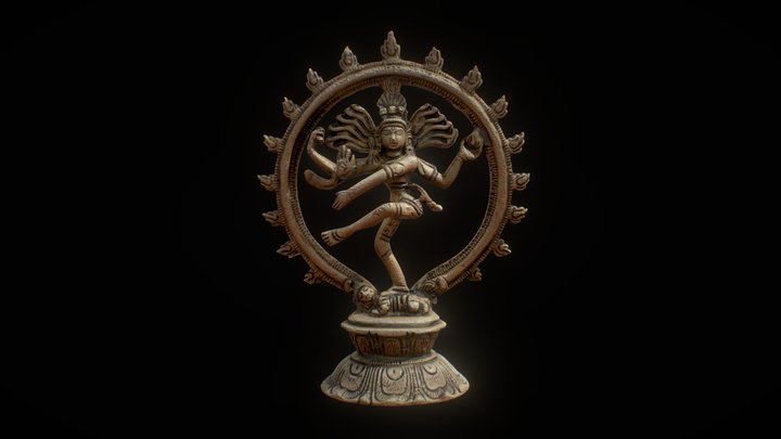 Shiva Nataraja 3D Model