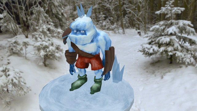 Mr Yeti 3D Model