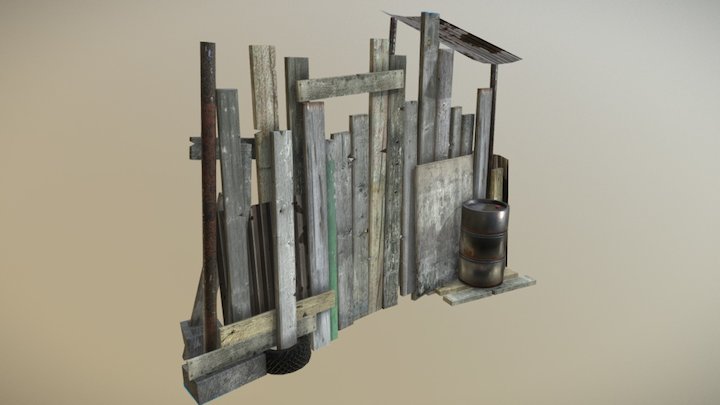 Raider Clutter 10 3D Model