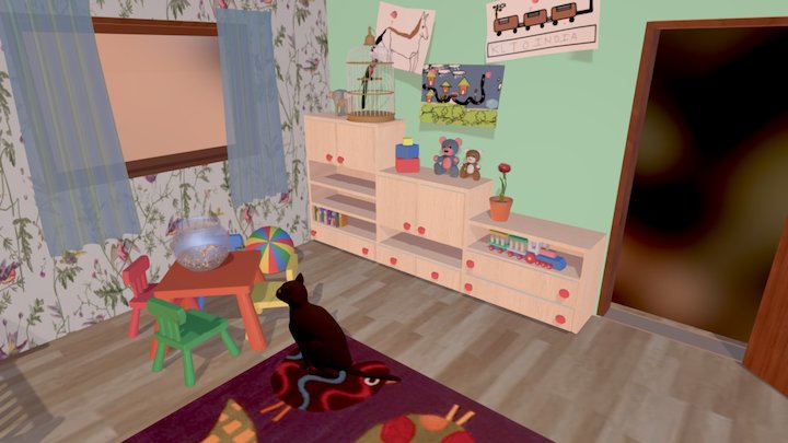 Nursery 3D Model