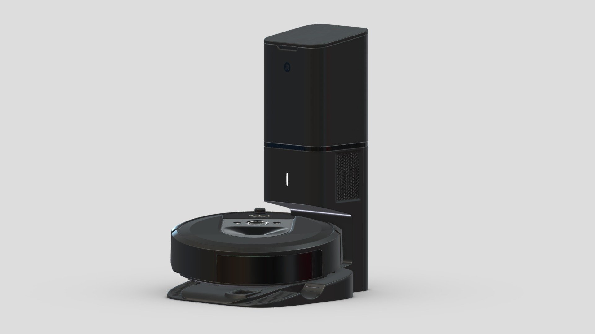 Vacuum cleaner Irobot roomba i7 plus 3D Model in Household