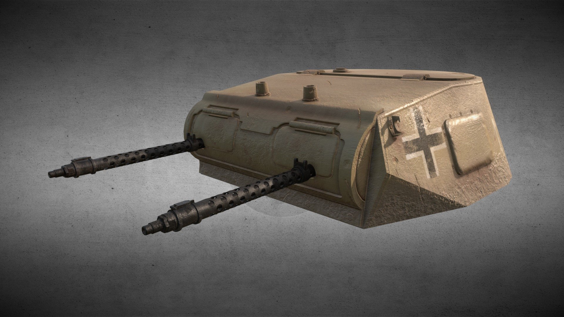 Panzer I turret - Download Free 3D model by AdamKozakGrafika [88865f7 ...