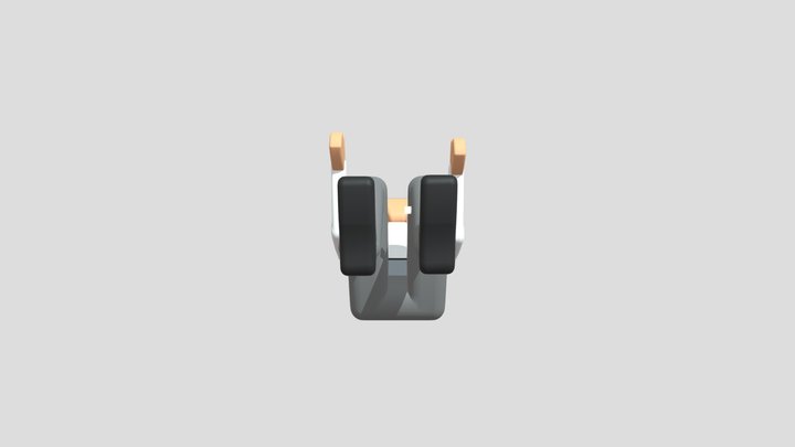Man Sitting 3D Model