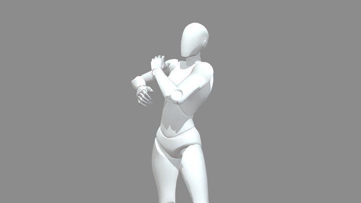 Fight Prep Blockout Start 3D Model