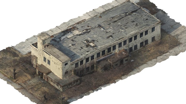 Camp Market(ASCOM CITY) Bldg 1736 3D Model