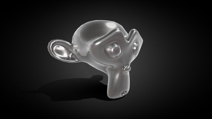 this is normal Monkey 3D Model