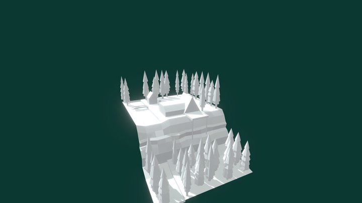 Mountainside loner - Blockoutv1 3D Model