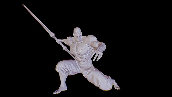 Tessai (Ninja Scroll) 3D Model