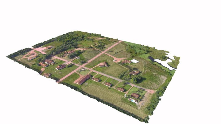 Agrovila Moju - Brasil Bio Fuels - PA 3D Model