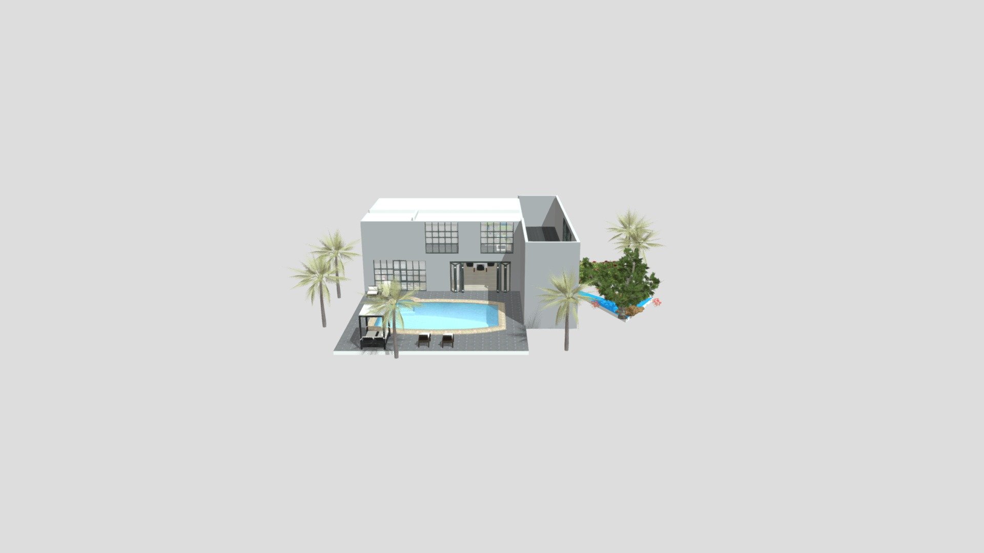 island villa - Download Free 3D model by Home Design 3D (@homedesign3d ...