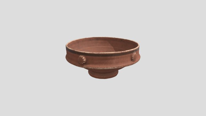 Footed bowl - Virtual Reconstruction 3D Model