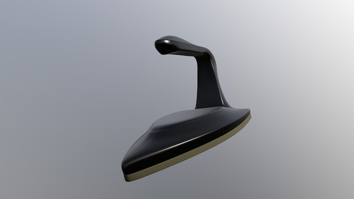 iron concept minimalist design modelling 3D Model