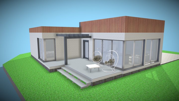 ИД 000725 Жилой Дом К130-1 3D Model