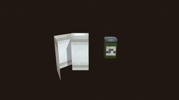 WildWest Bandage & Pills 3D Model
