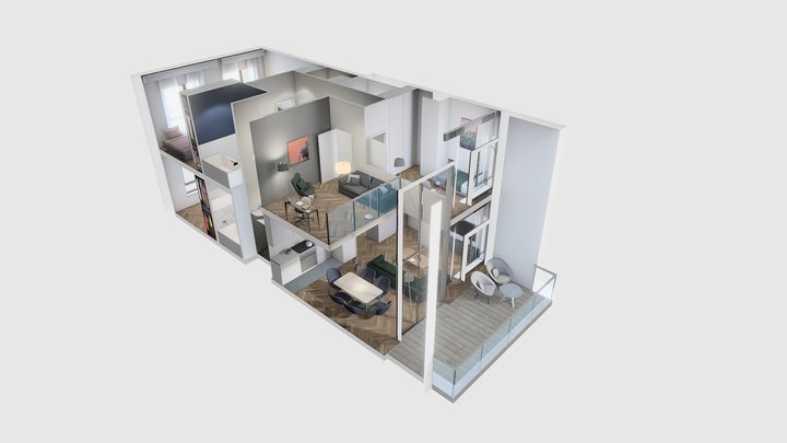 Apartment no. 138 3D Model
