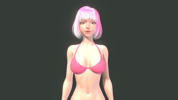 Basemesh character 3D Model
