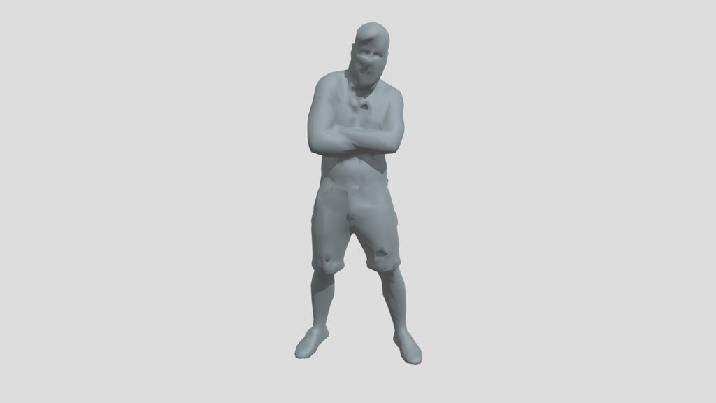Lowpoly Male Standing