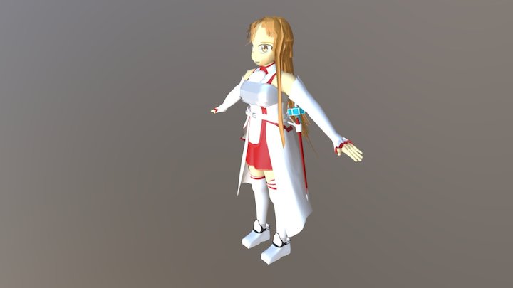 Asuna Finish 3D Model