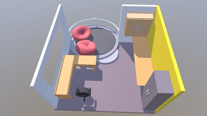Mi Oficina Nov30 3D Model