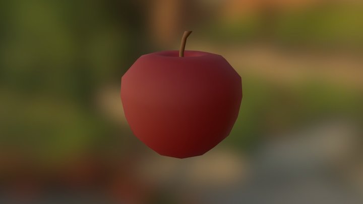 Apple 3D Model