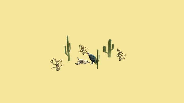 Desert 3D Model