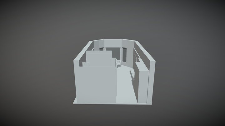 obj room 3D Model