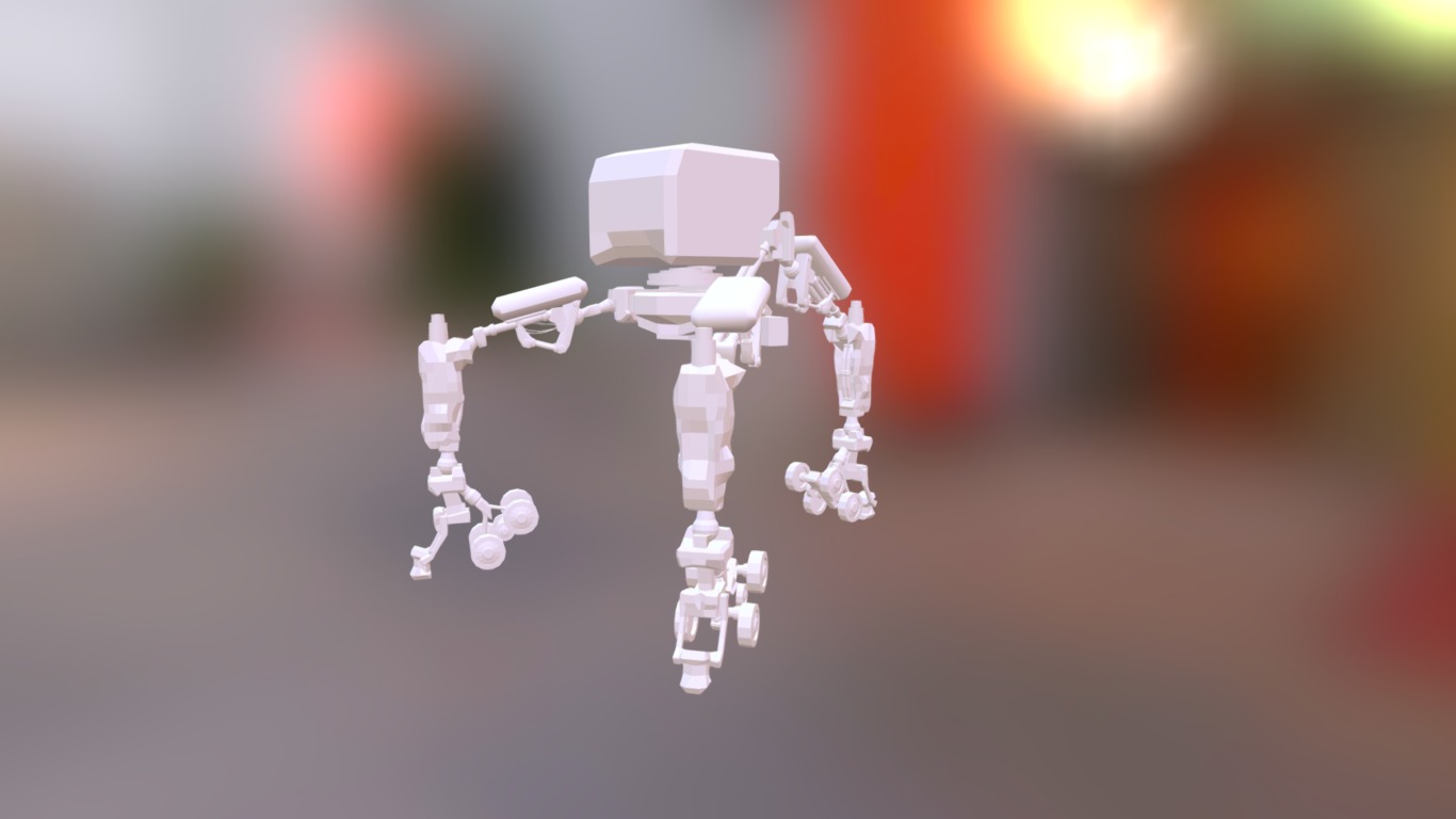 Robot V1 - Download Free 3D Model By Danbackslide [8891f2b] - Sketchfab