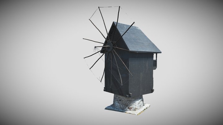 Windmill 3D Model
