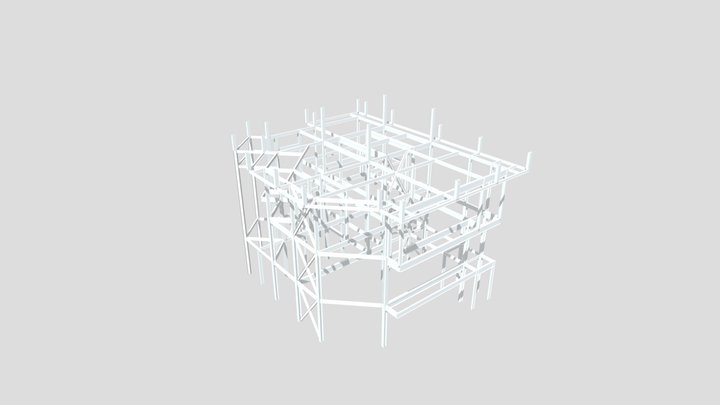 Base Estrutural 3D Model