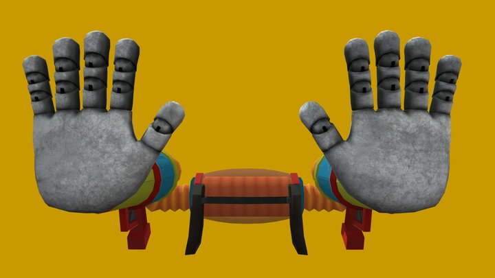 Grabpack - Poppy Playtime Forever 3D Model