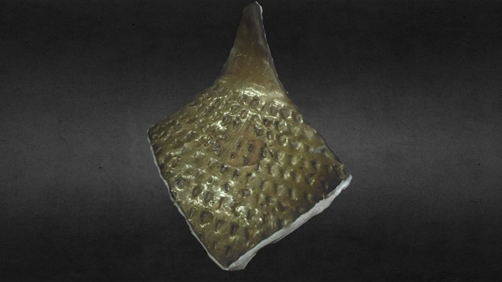 Glazed Pottery A – Mote Hill (Warrington Castle) 3D Model