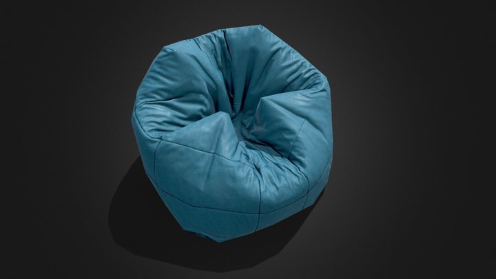 Bean bag - Low Poly 3D Model