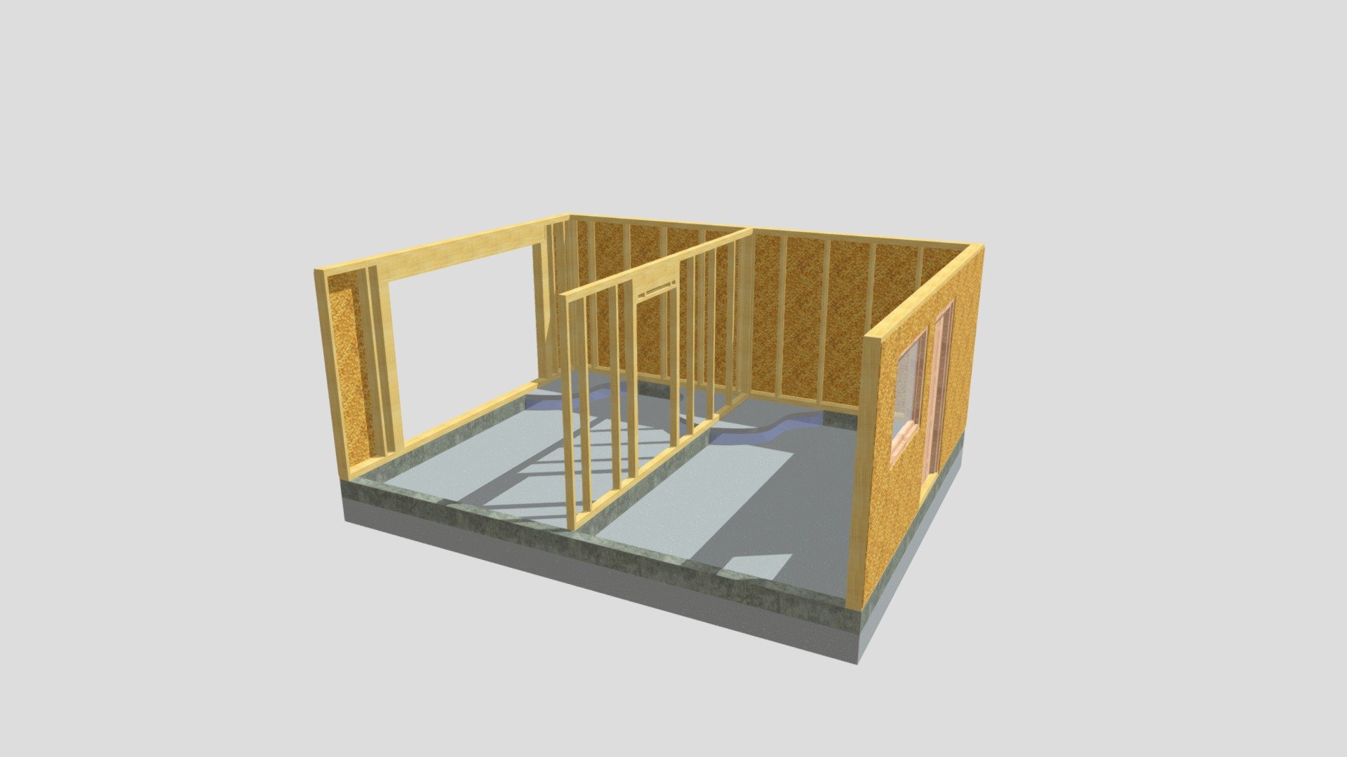 Blockwork upstand