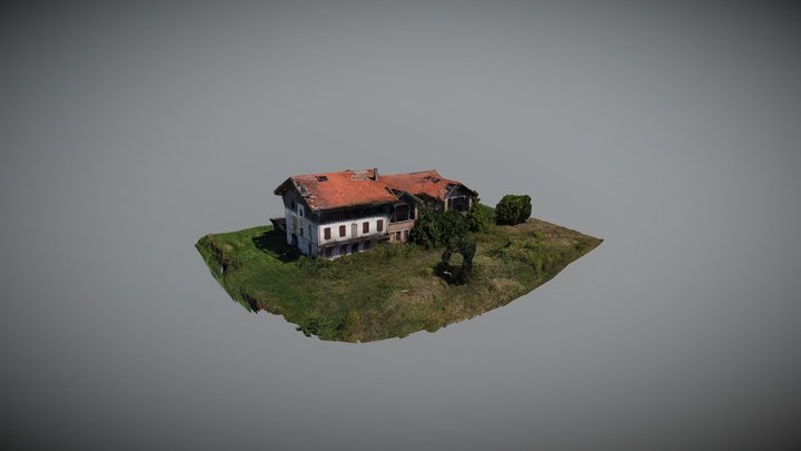 Casa rurale abbandonata a Jesolo 3D Model