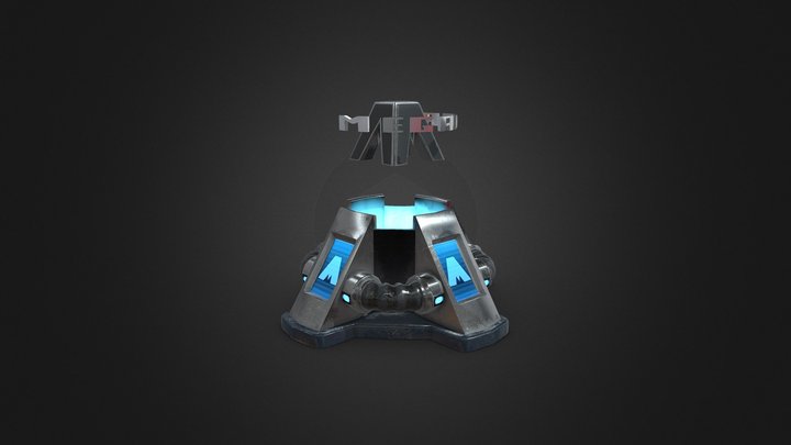 Megacorp Vender 3D Model