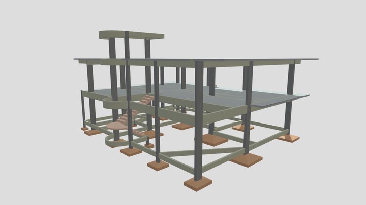 Projeto Estrutural - Daniel 3D Model