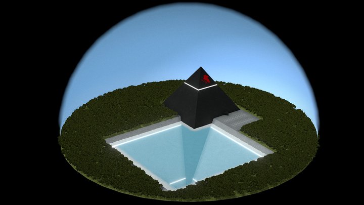NERV Headquarters 3D Model