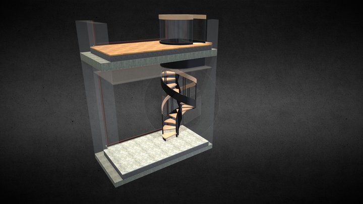 Лестнциа Миллениум парк (Вариант 6) 3D Model