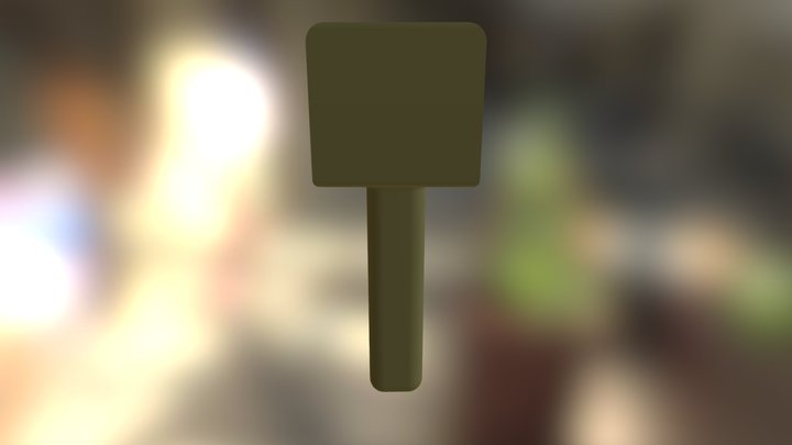 Lopatka 3D Model