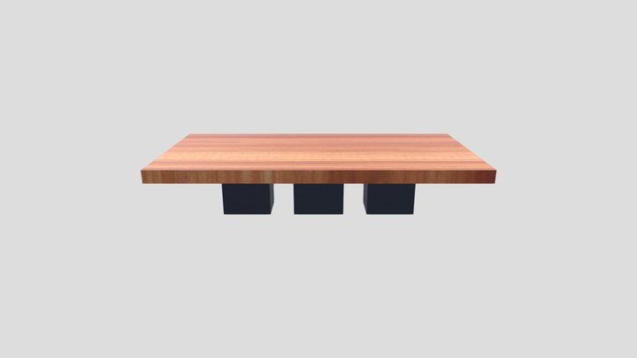 office meeting table 3D Model