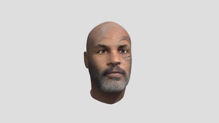 Mike Tyson 3D Model