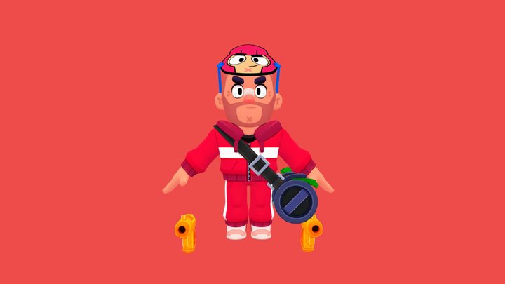 Handsome Colt 3D Model